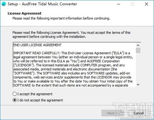 AudFree Tidal Music Converter下载,音乐转换器,音频转换,格式转换