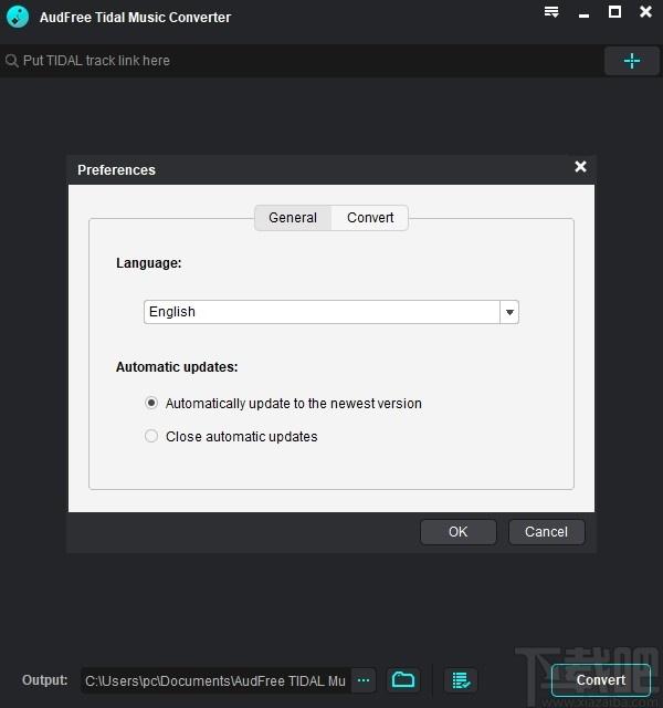 AudFree Tidal Music Converter下载,音乐转换器,音频转换,格式转换