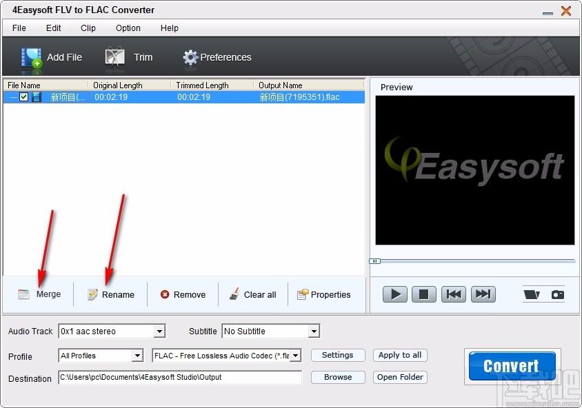 4Easysoft FLV to FLAC Converter下载,FLV转FLAC格式转换器