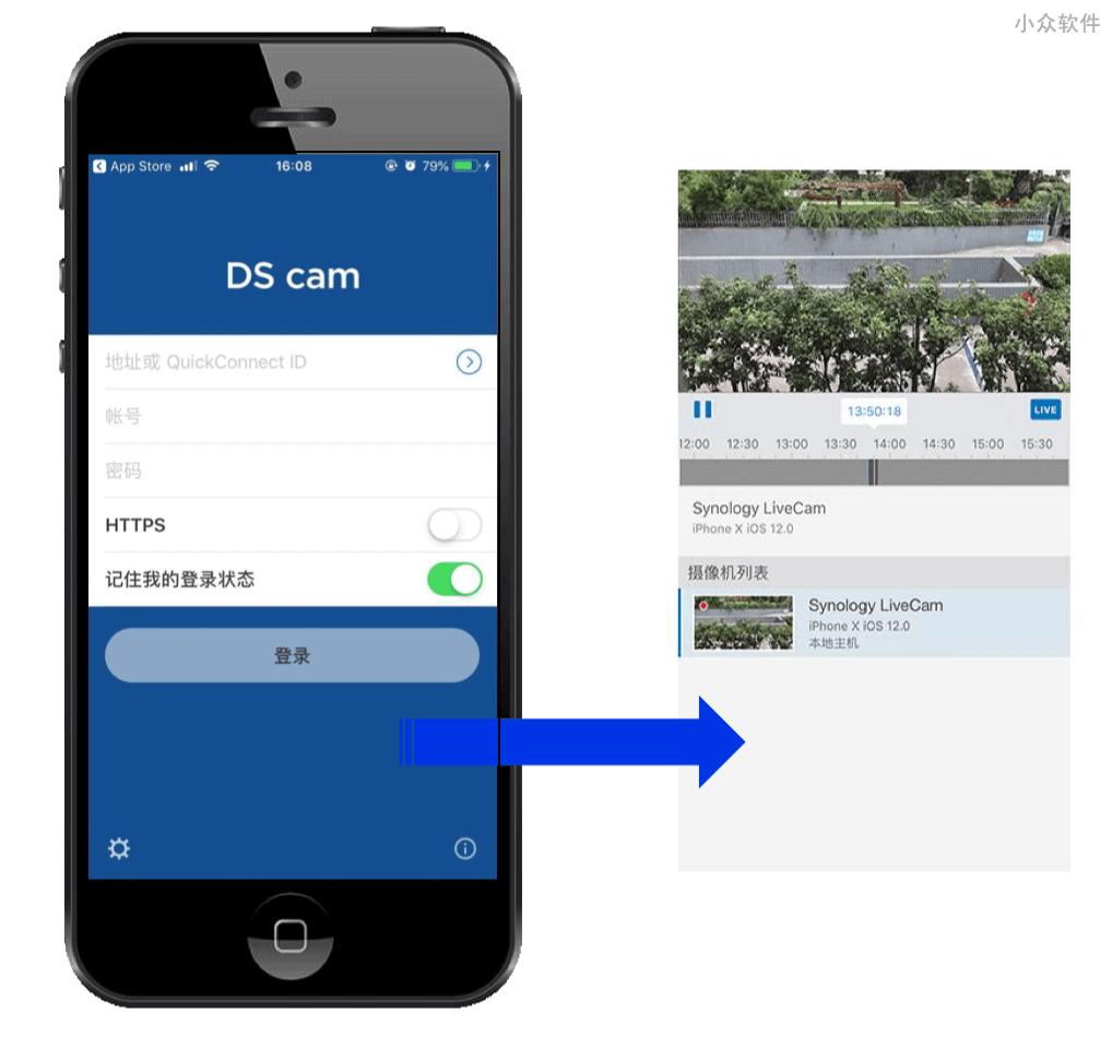 synology livecam app下载,摄像机app,拍照app,synologylivecam